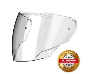 LS2 OF618 Verso II Motorcycle Helmet Visor Motorbike Scooter Clear Smoke Rainbow
