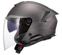 LS2 OF618 Verso II Jet Helmet, silver, size XS for Men