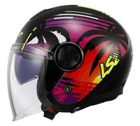 LS2 OF620 CLASSY PALM Jethelm schwarz XXL