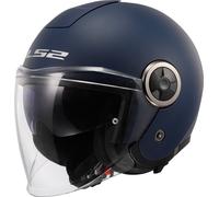 LS2 OF620 Classy Solid Jet Helmet, blue matt, size XL (61/62)
