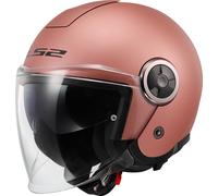 LS2 OF620 Classy Solid Jet Helmet, pink, size L for Men
