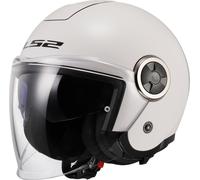 LS2 OF620 Classy Solid Jet Helmet, white, size S for Men