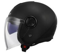 LS2 OF620 Classy Solid Jet Helmet, black, size S for Men