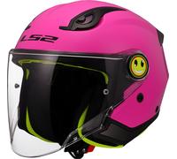 LS2 OF622 Funny II Kids Jet Helmet, pink, size S