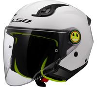 LS2 OF622 Funny II Kids Jet Helmet, white, size S
