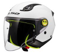 LS2 OF622 Funny II Youth Open Face Helmet WhiteL White