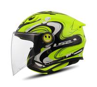 LS2 OF622 Funny II Youth Open Face Helmet YellowL Yellow