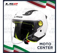 Ls2 Of622 Funny Ii Open Face Helmet White M