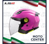 LS2 OF622 New Funny II Pink Glossy Helmet For Kids Size L (51-52 Cm.)