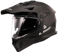 LS2 MX702 PIONEER II SOLID Integralhelm matt schwarz M