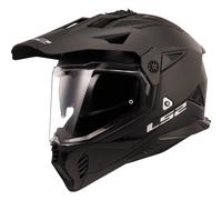 LS2 Pioneer II Motorcycle Motorcycle Helmet - Matt Black