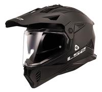 LS2 Pioneer II Motorcycle Motorcycle Helmet - Matt Black