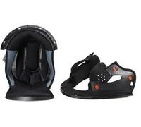 LS2 Replacement Liner Kit Black For FF325 Strobe Motorcycle Motorbike Helmets