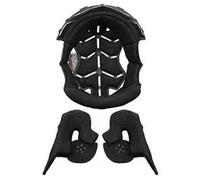 LS2 Replacement Liner Kit Black For FF902 Scope Motorcycle Motorbike Helmets
