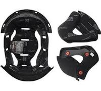 LS2 Replacement Liner Kit Black For Verso OF570 Motorcycle Motorbike Helmets