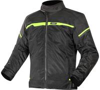 LS2 Riva waterproof Motorcycle Textile Jacket, black-yellow, size S for Men
