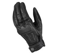 LS2 Rust Leather Touring Motorcycle Gloves Summer Cruiser Motorbike Black Brown