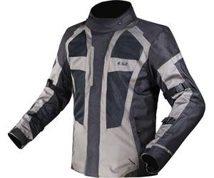 LS2 Scout waterproof Motorcycle Textile Jacket, black/dark grey, size L