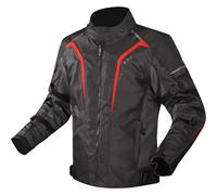LS2 Sepang Textile Jacket Motorcycle Motorbike Black / Grey / Red