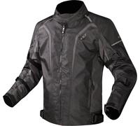 LS2 Sepang waterproof Motorcycle Textile Jacket, black-grey, size 4XL for Men