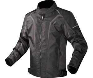 LS2 Sepang waterproof Motorcycle Textile Jacket, black-grey, size 4XL for Men