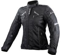 LS2 Serra Evo waterproof Ladies Motorcycle Textile Jacket, black, size S for Women