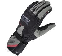 LS2 Snow Textile Gloves Motorcycle Motorbike - Black / Grey