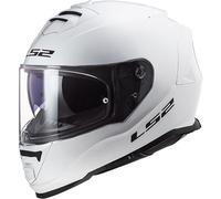 LS2 Storm II 22.06 Full Face Motorcycle Motorbike Helmet - Solid White