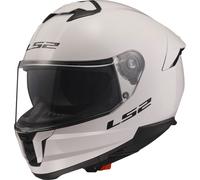 LS2 Stream II Motorcycle Motorbike Touring Helmet - Gloss White