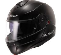 LS2 Strobe II Motorcycle Motorbike Helmet - Gloss Black
