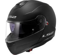 LS2 Strobe II Motorcycle Motorbike Helmet - Matt Black