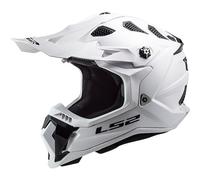 LS2 MX700 Subverter Evo II Solid Motocross Helmet, white, size 2XL
