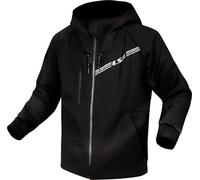 LS2 Throttle Motorcycle Zip Hoodie, black, size 5XL