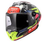 Ls2 Ff805 Thunder Gp Aero Replica Fermín Aldeguer 25 Full Face Helmet Black XL