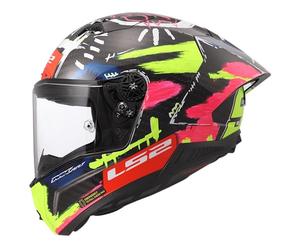 LS2 Thunder GP 6K Carbon Pro Full Face Motorcycle Helmet - Aldeguer Replica