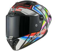 LS2 Thunder GP Aero Motorbike Motorcycle Helmet - Flash Black
