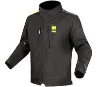 LS2 Titanium Textile Jacket Motorbike Motorcycle Black / Hi Viz Yellow