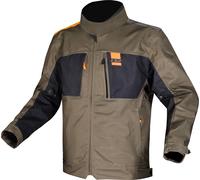 LS2 Titanium, textile jacket waterproof 5XL Dark Green/Black