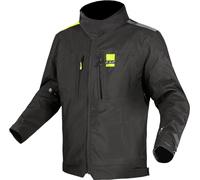 LS2 Titanium waterproof Motorcycle Textile Jacket, black-yellow, size 4XL for Men