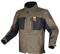 LS2 Titanium, textile jacket waterproof S Dark Green/Black