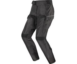 LS2 Travel waterproof Motorcycle Textile Pants, black, size XL for Men