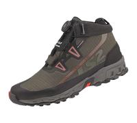 LS2 Trekker waterproof Motorcycle Shoes, green, size 40
