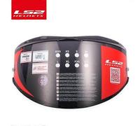 LS2 Valiant helmet visor suitable for ls2 ff399 helmets lens clear smoke rainbow silver replacement shield Helmet Accessories FF399 smoke