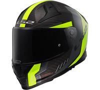 LS2 Vector 2 Motorbike Motorcycle Sports Urban Street Helmet - Hi-Vis Yellow