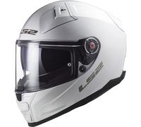 LS2 Vector II Solid Helmet, white, size S