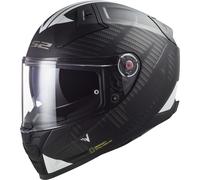 LS2 Vector 2 Sports Touring Motorcycle Motorbike Helmet - Splitter Black / White