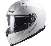 LS2, Vector II Full-Face Motorcycle Helmets Solid White, M