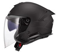 LS2 Verso II Motorcycle Motorbike Helmet - Matt Black