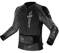 LS2 X-Armor Protector Jacket, black-grey, size 3XL 4XL for Men