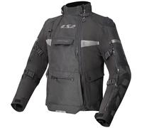 LS2 X-Master 3 layer Textile Jacket Motorbike Motorcycle - Black